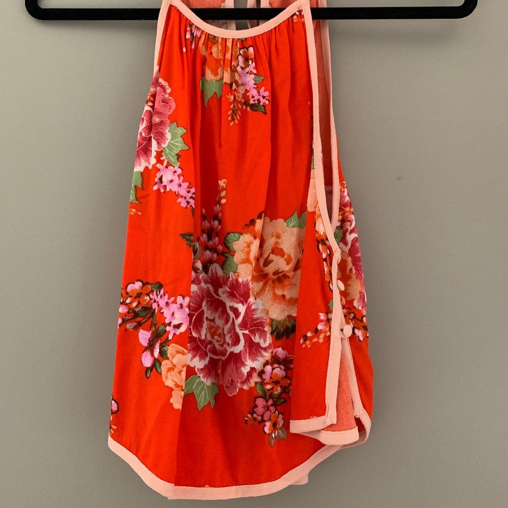 Free People Floral Tank XS